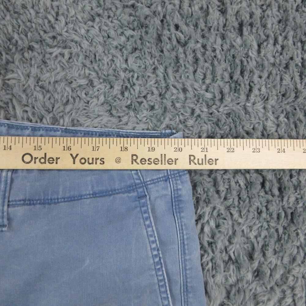 Tommy Bahama Shorts Mens 42 Blue Flat Front Stretch Chino Tencel Blend 41x9* - Picture 4 of 15